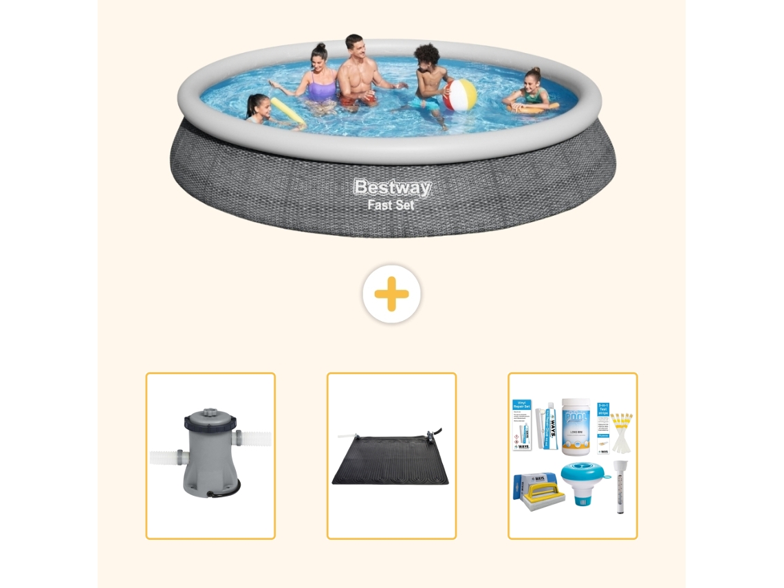 Bestway Piscina Bestway Fast Set Redonda - 457x84 Cm - 4-peças S22681
