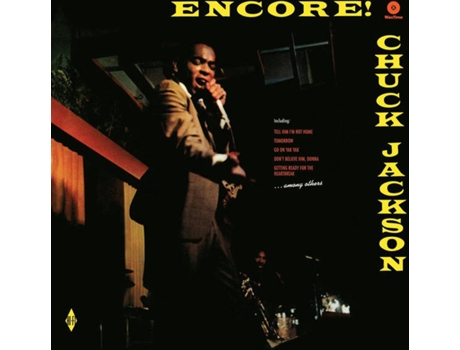 Vinil LP Chuck Jackson - Encore!