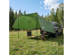 Vidaxl Tenda Para Carro 308 X 215 X 220 Cm Verde Poliéster E Aço