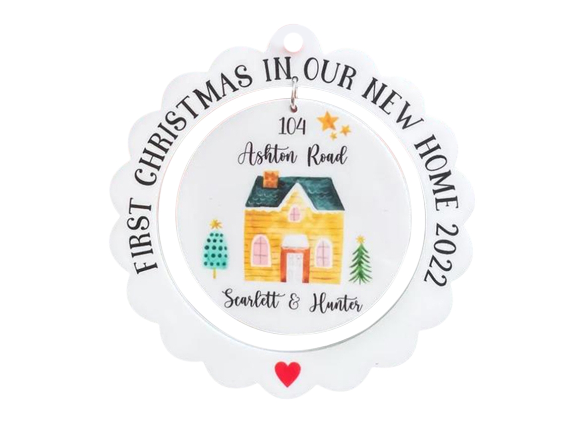 Laxiscreed Enfeites De Natal Personalizados Para Decoração De Árvore Novo Ano 2022