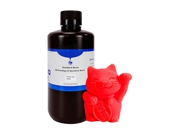 Resina Fotopolimérica para Impressora 3d UV Curing Alta Dureza Toughness 500g Vermelha