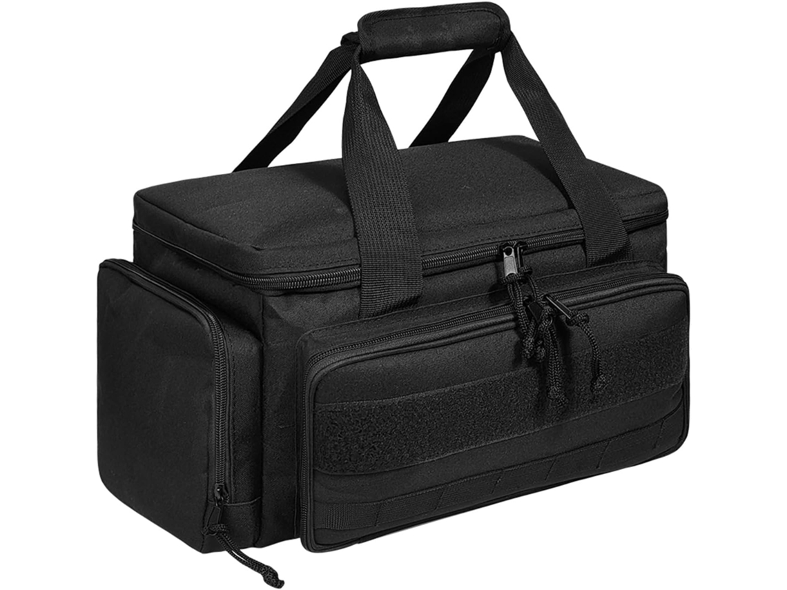 Bolsa para ferramentas masculina, base acolchoada espessa, antiderrapante, multifuncional, organizadora.