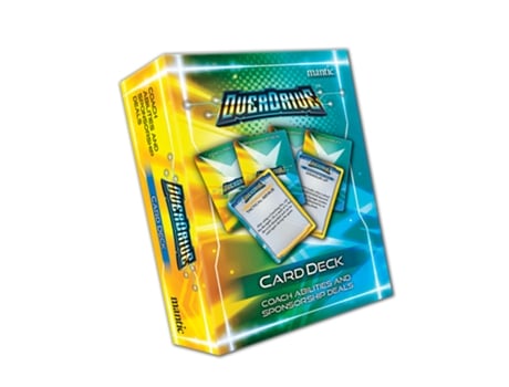 Overdrive Coach Abilities And Sponsorship Cards Jogo em Inglês MANTIC (Idade recomendada: 14 anos)