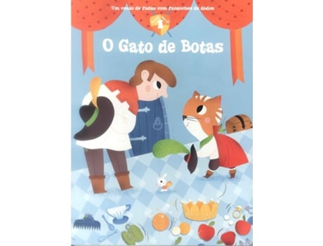 Livro Um Conto De Fadas Com Fantoches De Dedos Gato De Botas De Yoyo Books (português Do Brasil)
