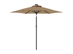 Maison Exclusive - Guarda-sol De Jardim Com Poste De Aço 225x225x212 Cm