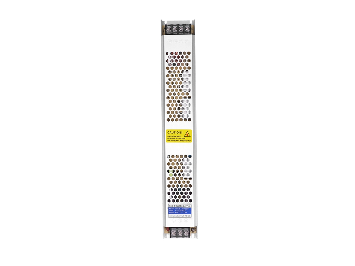 Adaptador de Alimentação Switch Ultra Fino 12V 400W para Fitas LED S/MARCA