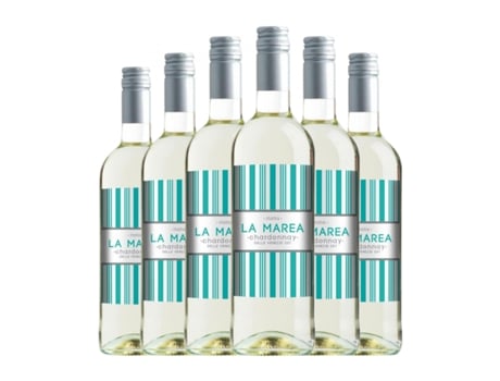 Vinho branco LA MAREA Chardonnay Delle Venezie (1 L - 6 Unidades)
