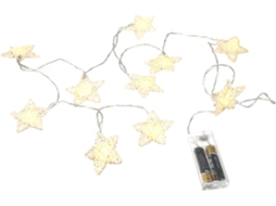 Cordão De Luzes Led De Rattan Para Decoração, Funciona A Bateria E É Ideal Para Casamentos E Natal. Gokoco