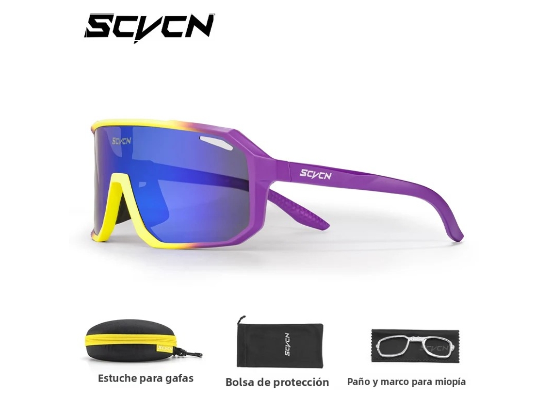 Óculos de Ciclismo Fotocromáticos Unissex MDUG com Estojo e Proteção UV400 (modelo Padrão 9)