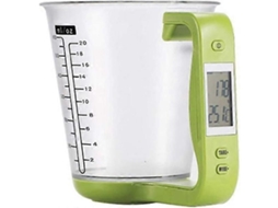 Balança de Cozinha Digital GOKOCO com Copo Medidor e Tela LCD