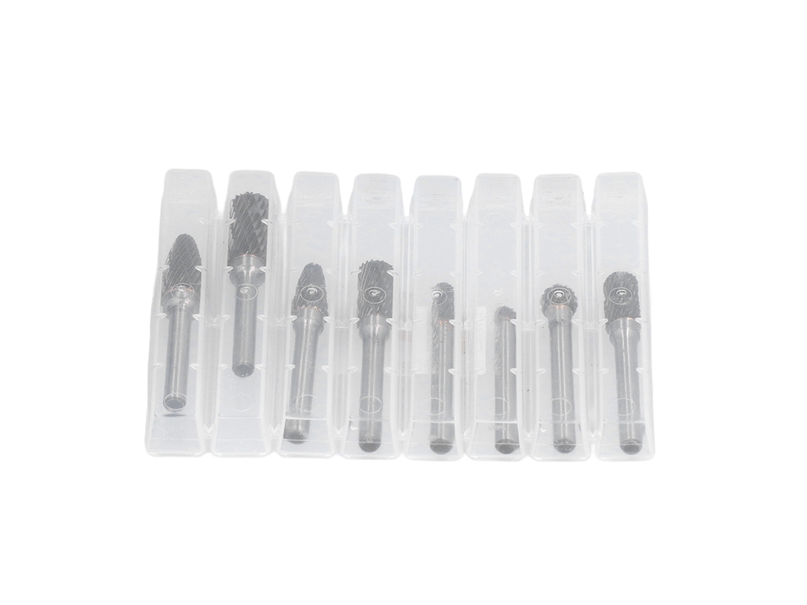 Conjunto de 8 Brocas Rotativas Carbeto de Tungstênio Primerox