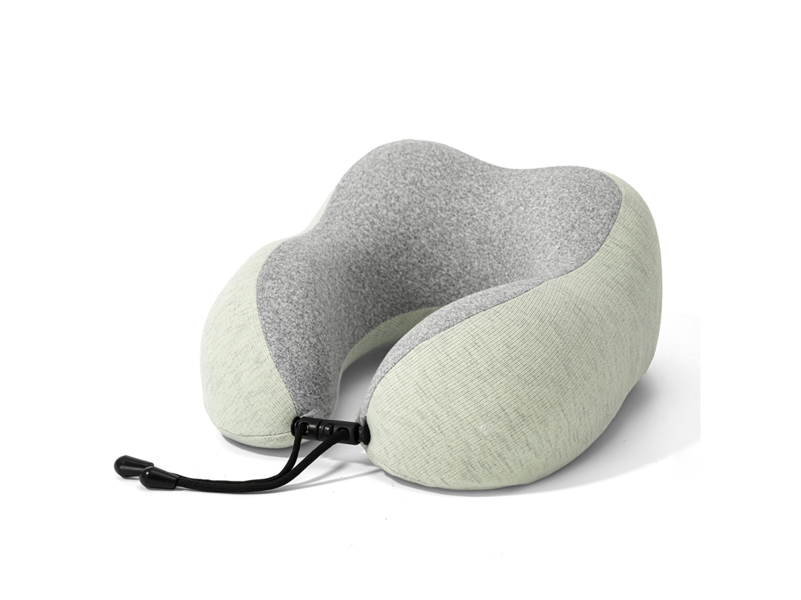 de Pescoço Portátil para o Verãoestilo Seda Leite Estampa de Nuvem Verde 30*28*14cm YUNZII