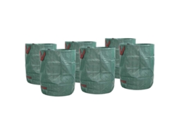 Vidaxl Sacolas De Lixo Do Jardim 12 Unid. 300 L Verde Polipropileno