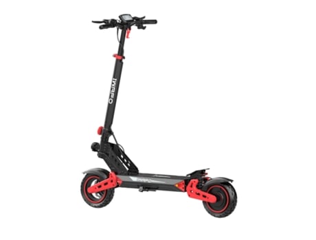 Is2 Max Vermelho Dobrável Scooter Elétrico 1200w Motor 52v 20ah Bateria Led Exibição De Tela Freio De Disco Duplo 10 Polegadas Pneu De Vácuo Iwafo