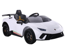 Carro Elétrico Para Crianças Lamborghini Huracan , Branco