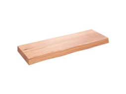 Bathroom Countertop, Bathroom Countertops Vidaxl Marrom Madeira De Carvalho (80 X 30 X 6 Cm)