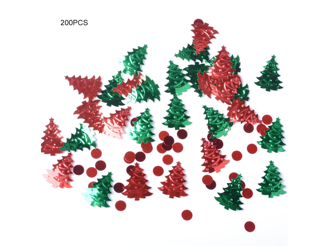 Laxiscreed Árvore De Natal Com Lantejoulas De 6mm, Diâmetro De 25mm Para Decoração Natalícia E Projetos Diy