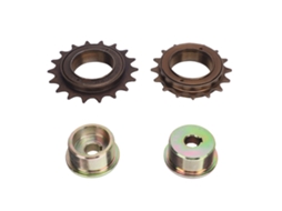 Kit de Piñón Livre e Adaptador, Bicicleta, 16t, 18t, Reposição
