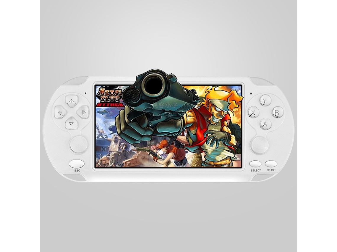 Console Portátil Retrô X9s com 2200 Títulos Clássicos, Tela de 5,1 Polegadas, 8gb AQUAFORGE