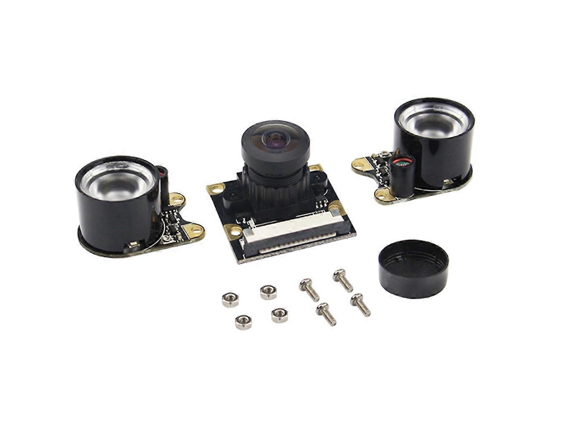 Webcam Raspberry Pi Para Rpi 4 3b 3b 1080p 5mp Sensor Ov5647 Brilvibera