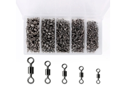 Conector de Linha de Pesca Giratório Inox 500un