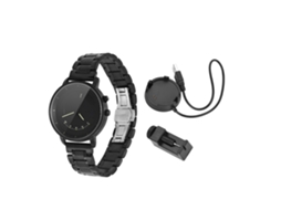 Relógio H03pro Relógio de Quartzo com Pulseira de Aço Leve Preto EOOCOO (relógio inteligente Bluetooth)
