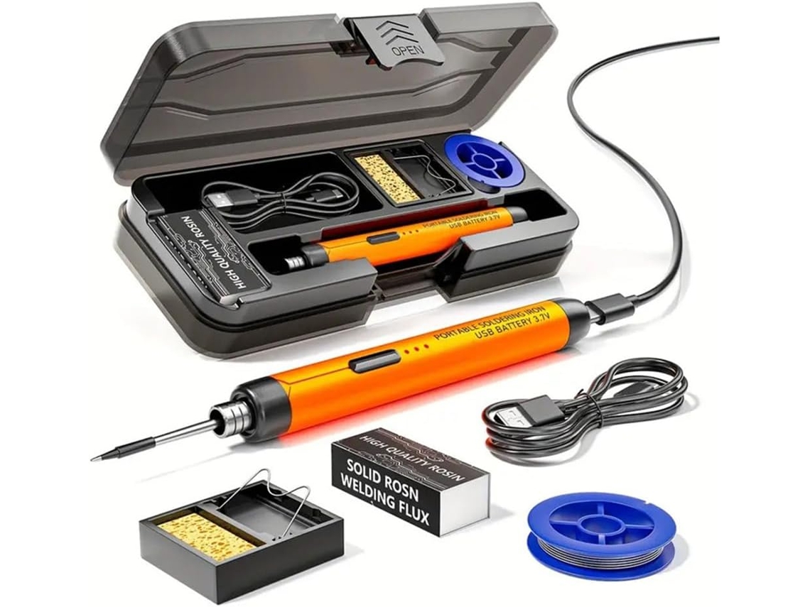 Ferro De Soldar Tipo C Com Conexão Usb