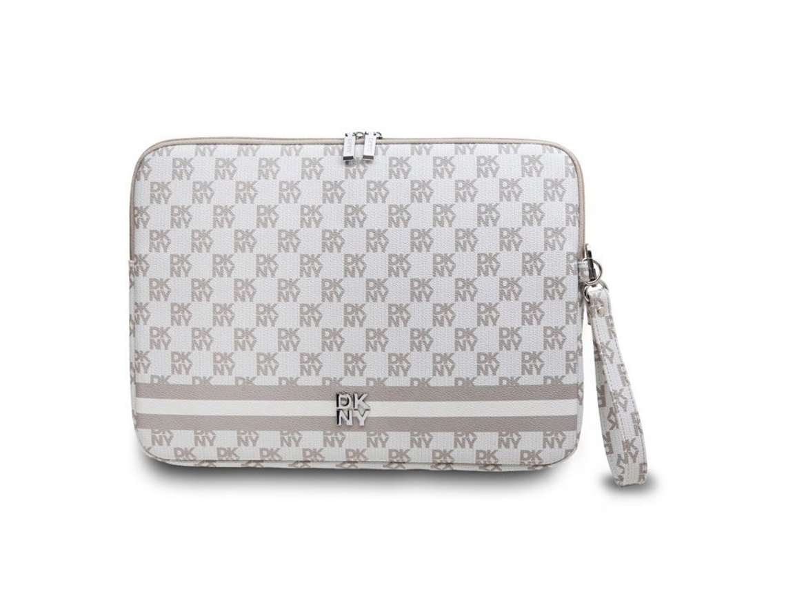 Bolsa Para Computador 15 16 Polegadas Dkny Bege Resistente A Arranhões Interior Macio Designs Exclusivos Brilvibera