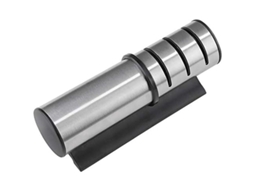 Afilador de facas manual 3 etapas, base antiderrapante, para chef, frutas, cozinha S/MARCA
