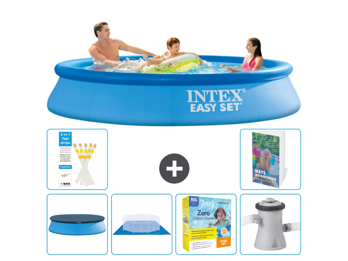 Intex Piscina Easy Set Redonda - 305x61 Cm - 7-peças S24