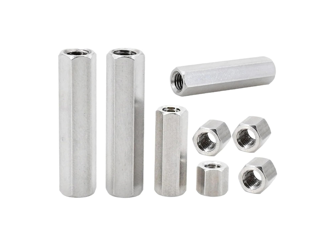 Parafuso Espaçador Hexagonal M2 5 M3 M4 M5 M6 Para Colunas E Pilares, Em Aço Inoxidável 304 20mm 10 Peças, M4