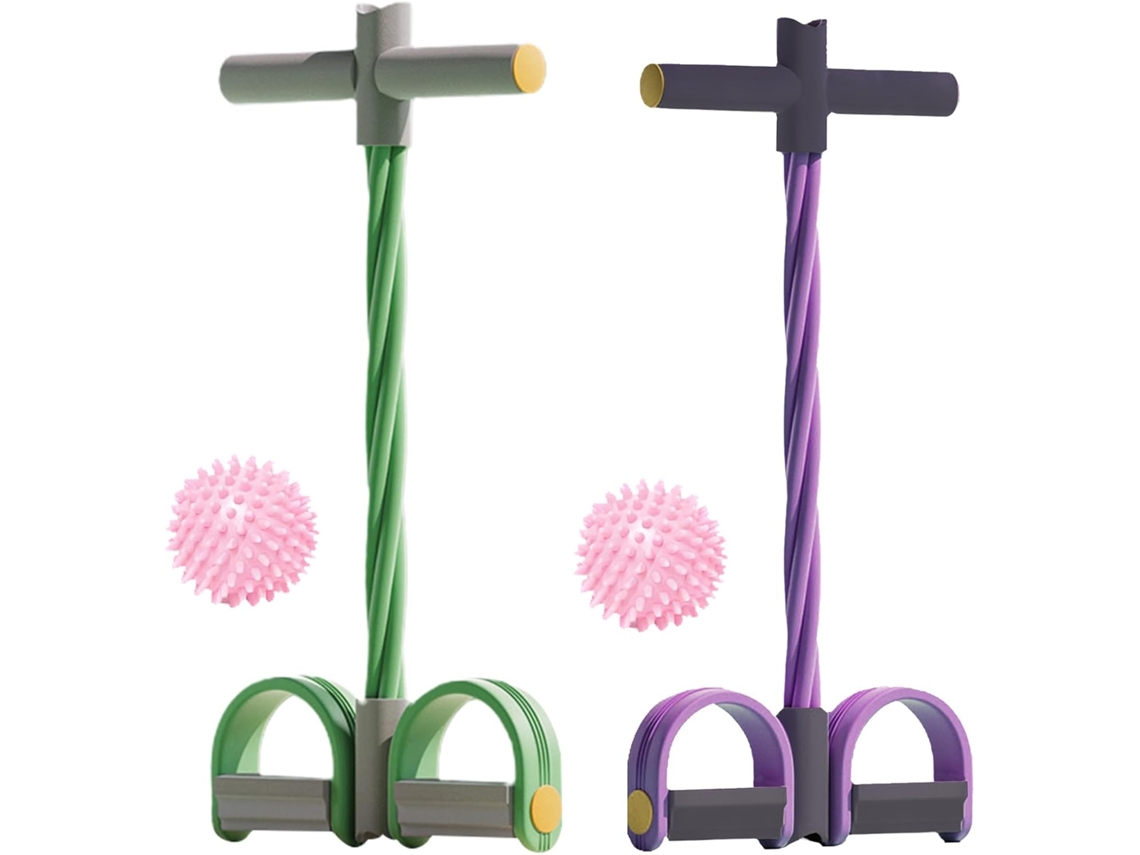 Corda De Resistência Multifuncional Com Pedal, Confortável, Antiderrapante E Portátil | Tensão Para Exercícios