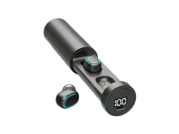 Auriculares Sem Fio Desportos Livre Controlo Tátil Contentor YIZHOOD Bluetooth à Prova de Água Preto