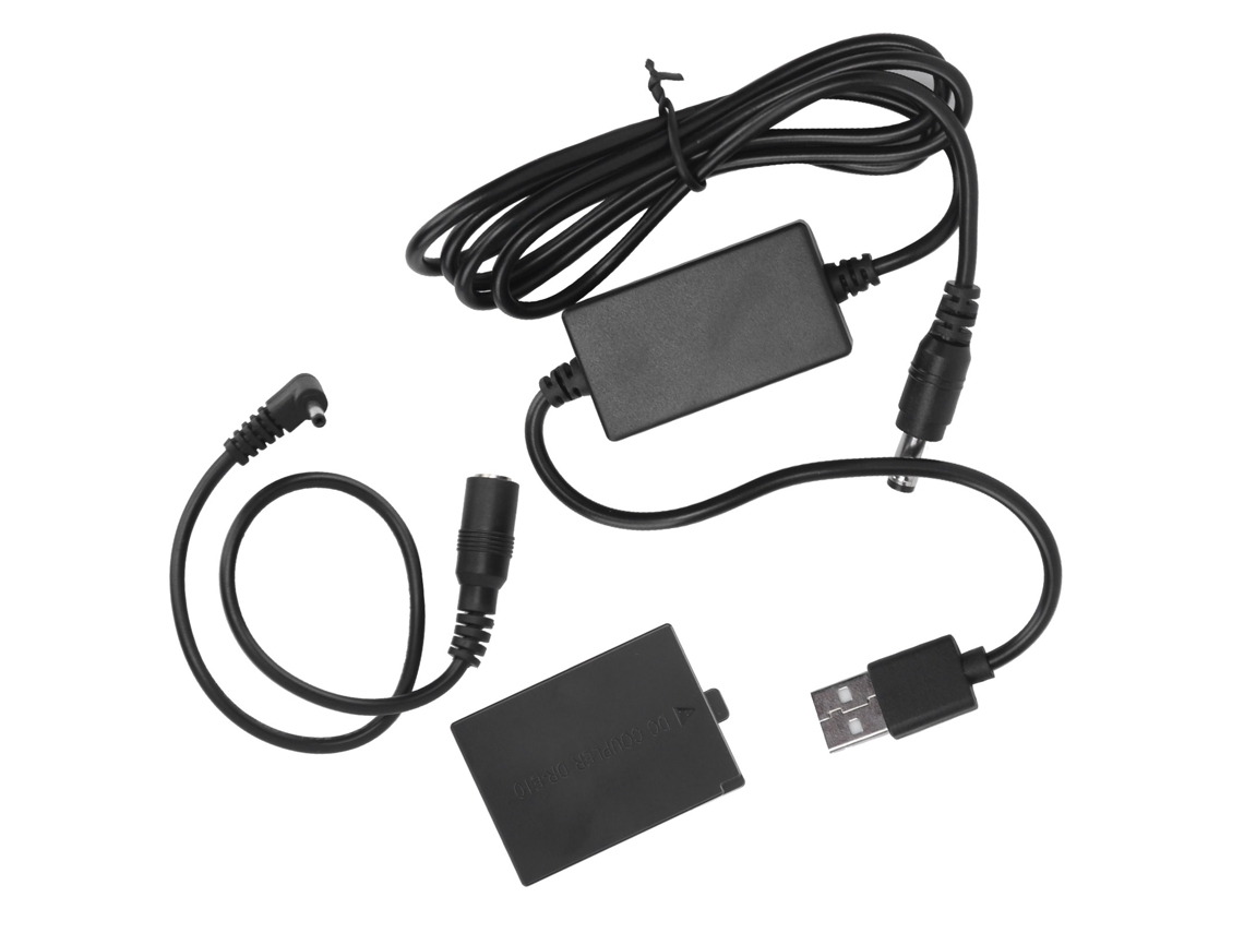 Lpe10 Dummy Battery Dc Coupler Power Adapter With Usb Drive Cable For Canon 1100d 1200d 1300d 1500d 3000d LAXISCREED