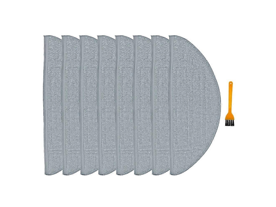 Conjunto De 8 Panos De Limpeza De Microfibra Para Roborock S8 / S8+ / S8 Pro / G20 - Acessórios Para Aspirador De Pó Robô_ozo