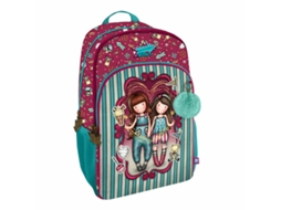 Mochila Escolar GORJUSS Fireworks Grená 29 x 45 x 17 cm