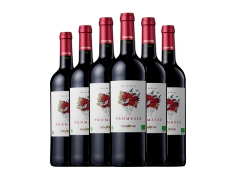 Vinho DOURTHE Promesse Merlot Côtes de Bordeaux (0.75 L - 6 Unidades)