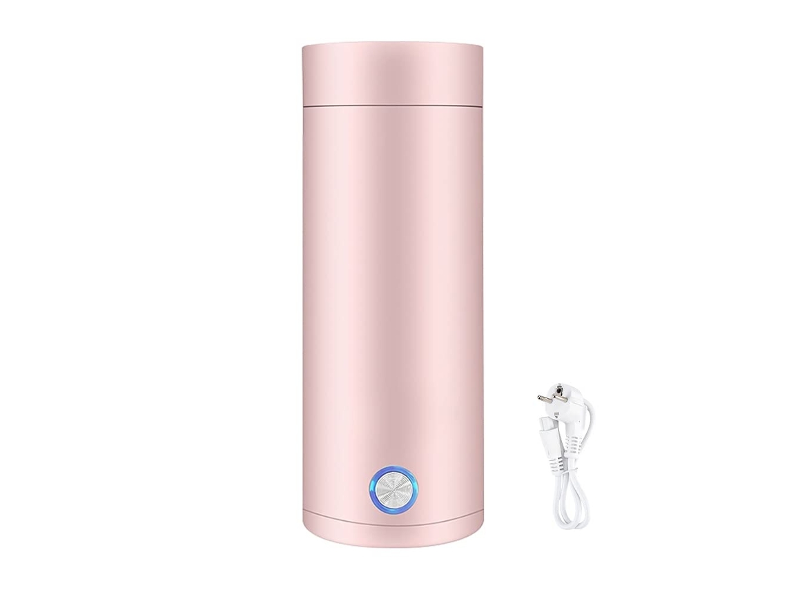 Lurelia Mini Chaleira E Mini Garrafa Térmica, Chaleira Elétrica Portátil, Chaleira Elétrica Portátil De Viagem