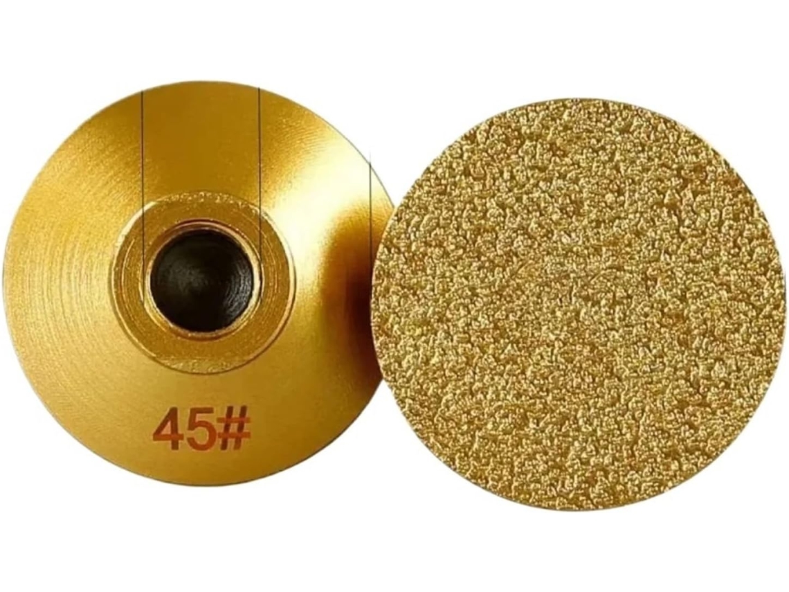 Cabeça De Polimento Diamantada, Disco Abrasivo 2 Polegadas E 50 Mm, 1