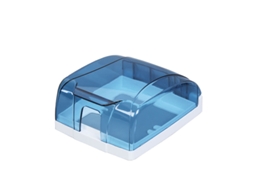 Dispositivo De Proteção Para Botão Interruptor, Campainha, Tomada À Prova D'água, Caixa De Proteção À Prova D'água(cor: Azul) 110* 95mm