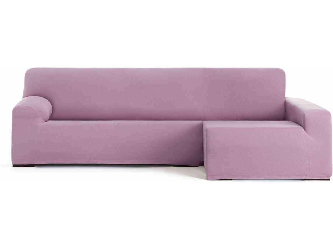 Capa de Chaise Longue Direita EYSA Premium Bronx Tecido Multielástico (310 x 170 x 110 cm - Poliéster - Rosa)