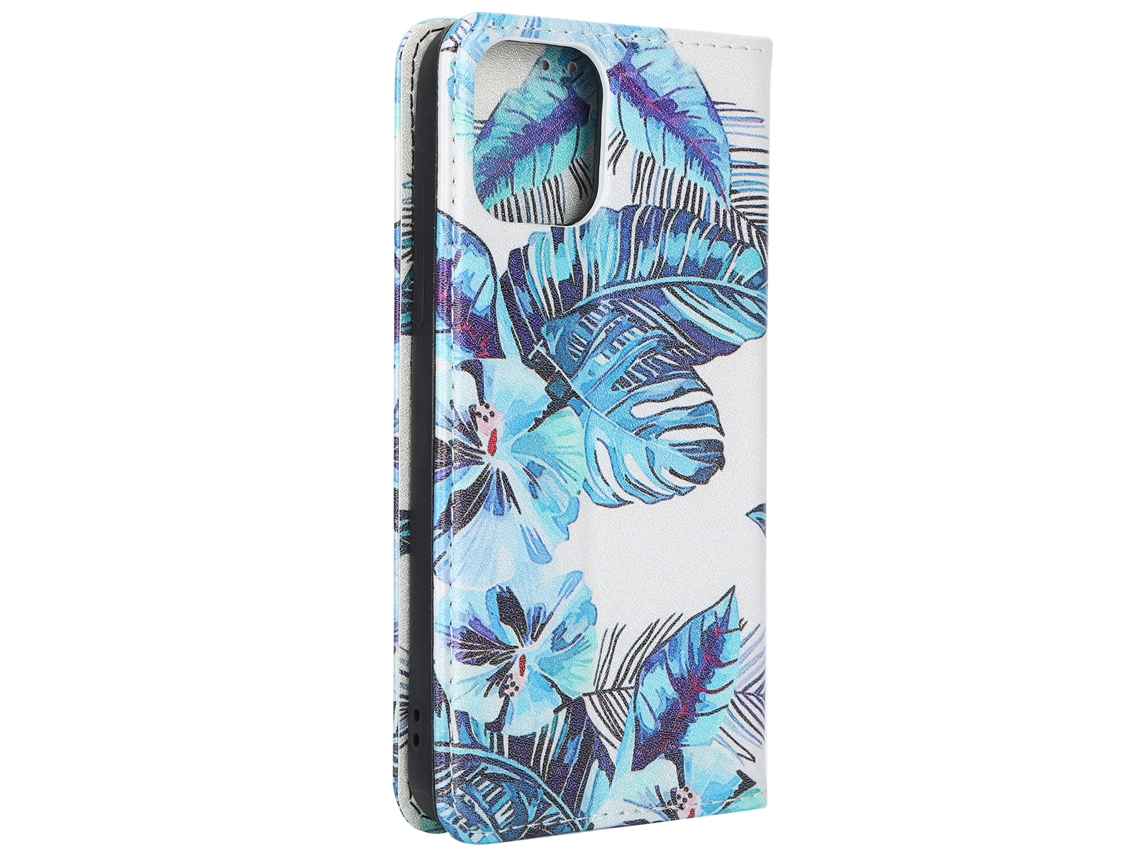 Capa de Couro com Porta Cartões para iPhone 12 Pro EOOCOO
