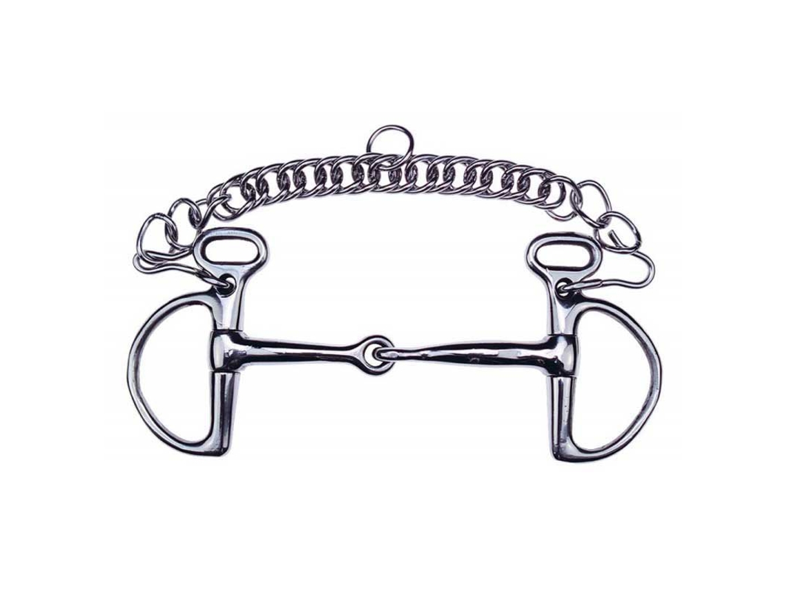 Bit Espanhol Dividido Goyoaga Prateado 135 Mmfeeling