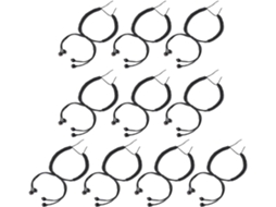 Com 10 pulseiras de cordão para montar, pulseiras unissex ajustáveis, pulseiras multicoloridas e estilosas.