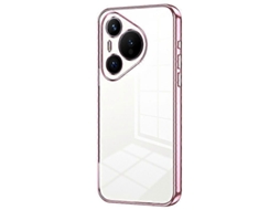 Capa De Tpu Transparente Galvanizada Para Huawei Pura 70