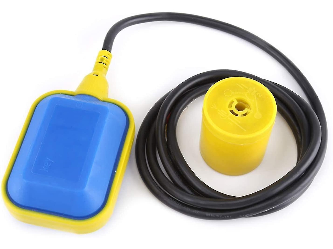 Controle Automático Nível Água Interruptor Flutuante Cabo Bomba 4 Metros