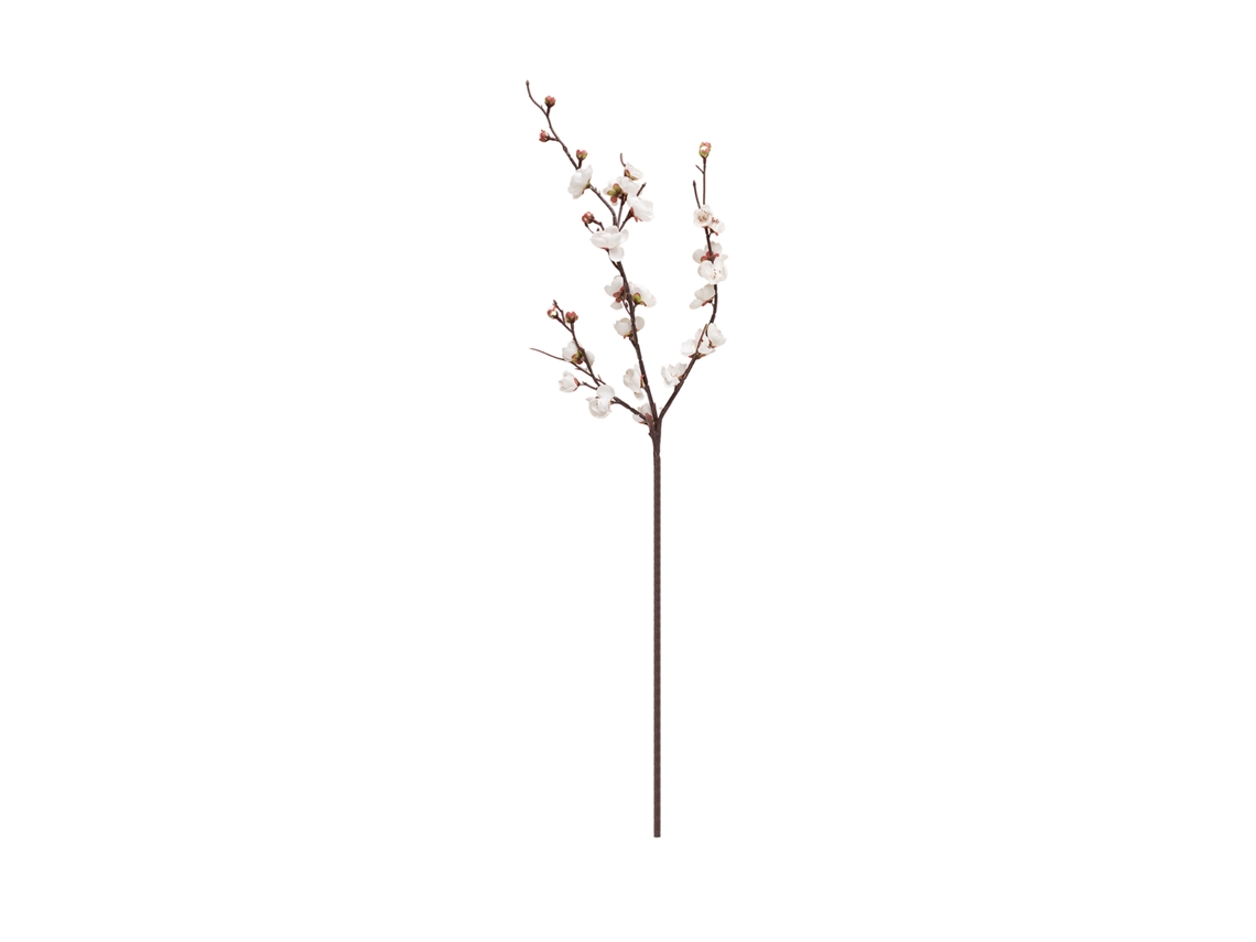 Laxiscreed Flor Artificial De Ameixeira Branca, 94cm, Em Tecido De Seda E Plástico Natural