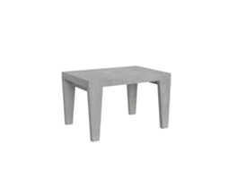 Mesa Extensível 140/400x90 Cm Spimbo Concreto Itamoby