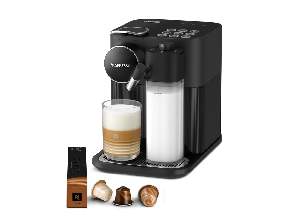 Máquina de Café DELONGHI Nespresso Gran Lattissima EN640.B Preto 