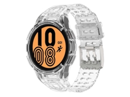 Pulseira De Relógio Inteligente Samsung Galaxy Watch4 44mm Armor Com Fecho Duplo Em Tpu Integrado
